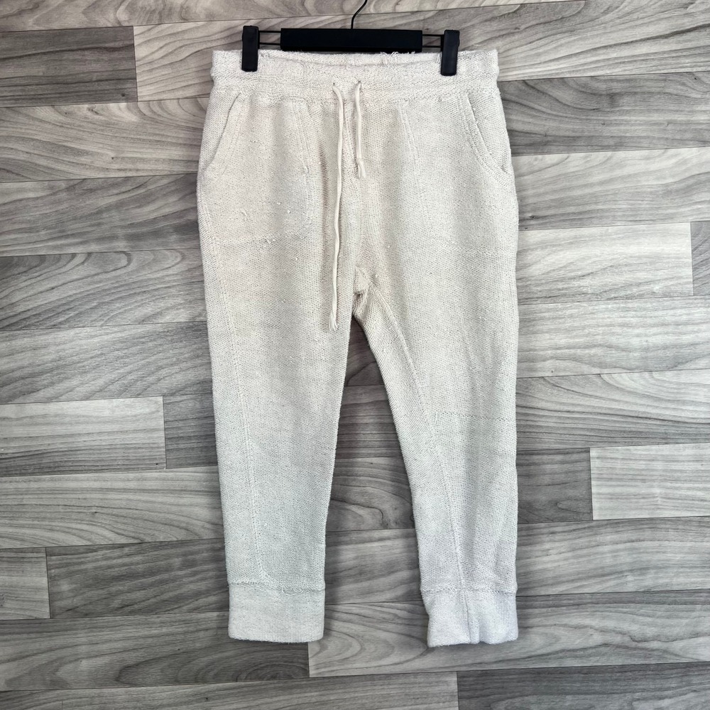 Intimately Free People Jogger Pants Women's XS Cream Tapered Leg Athletic Fit